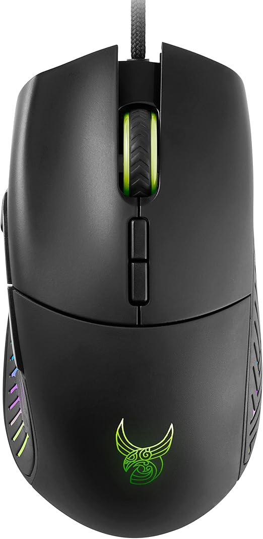 Produit L33T Gaming - Souris Gaming GUNGNIR - rétroéclairée - Professionnelle - Noir (L33T-160383)