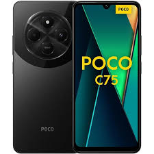 Produit Xiaomi POCO C75 4G 8+256 Go, 2,0 GHz, écran immersif 6,88, batterie 5160 mAh, double caméra AI 50 MP, noir