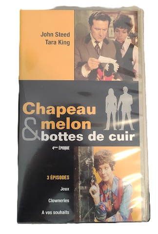 Produit Chapeau Melon Et Bottes De Cuir 3ème Époque - Divers / VHS Action - Aventure