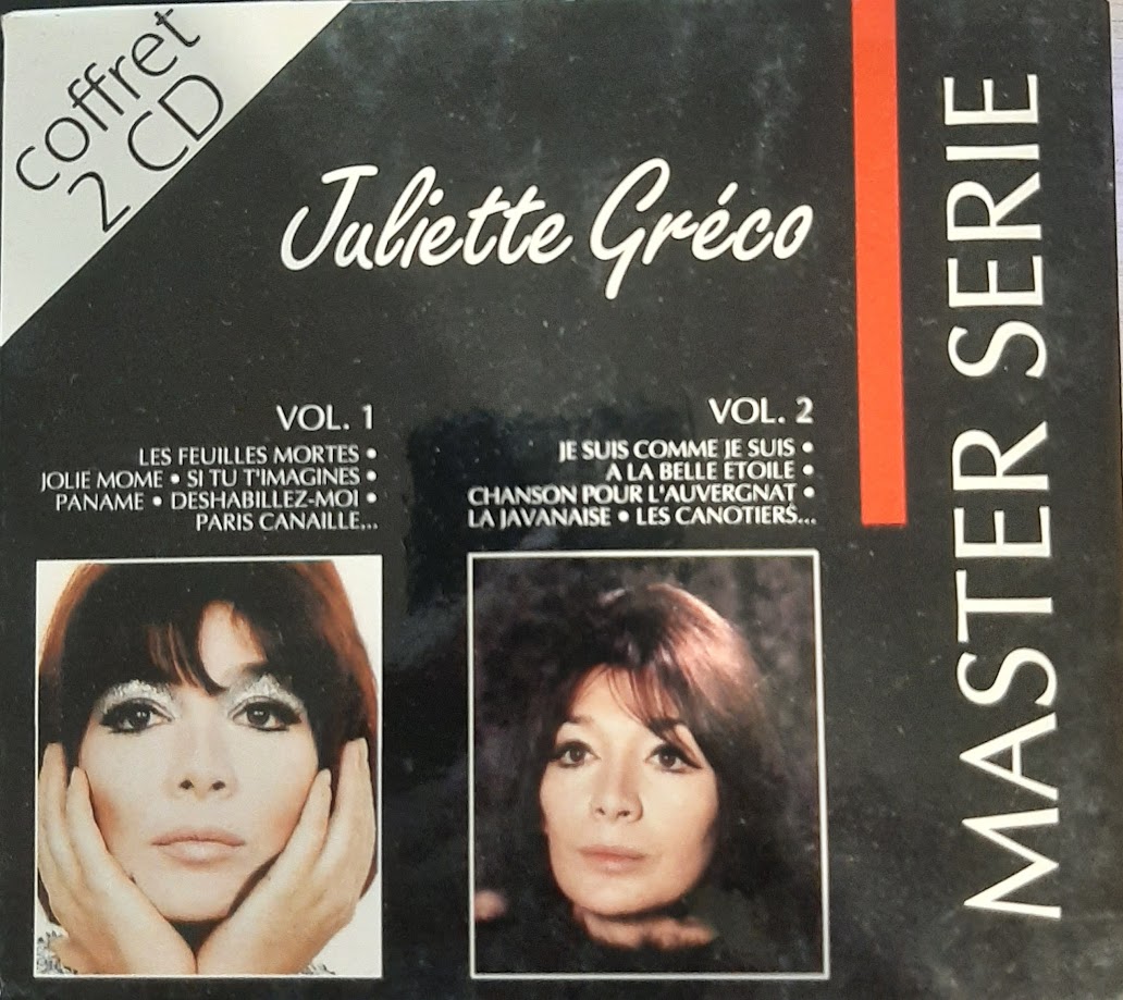 Produit Juliette Gréco - Master Série Vol. 1 et 2 (2CD)