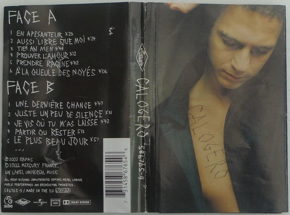 Produit k7 Calogero (2) – Calogero