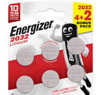 Produit Lot de 4 piles CR2032 + 2 gratuites - ENERGIZER